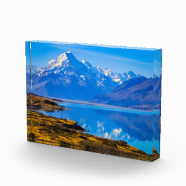 Mount Cook Overlook Lake Pukaki, NZ Fotoblokken