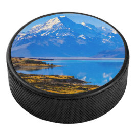 Mount Cook Overlook Lake Pukaki, NZ Hockey Puck