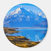 Mount Cook Overlook Lake Pukaki, NZ Magneet (Voorkant)