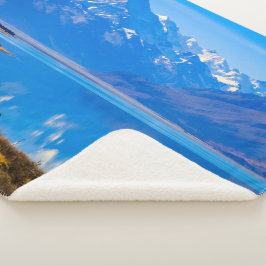 Mount Cook Overlook Lake Pukaki, NZ Sherpa Deken