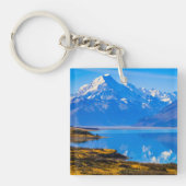 Mount Cook Overlook Lake Pukaki, NZ Sleutelhanger (Voorkant)
