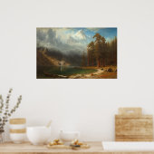 Mount Corcoran - Albert Bierstadt Fine Art Poster (Keuken)