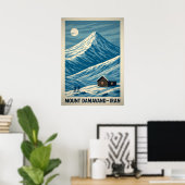 Mount Damavand Iran V01 Poster (Thuiskantoor)