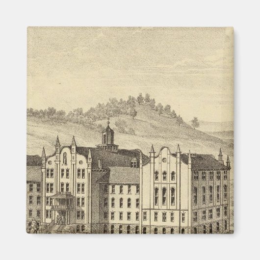 Mount de Chantal, near Wheeling, West Virginia Magneet (Voorkant)