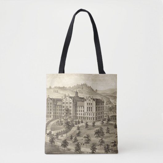 Mount de Chantal, near Wheeling, West Virginia Tote Bag (Voorkant)