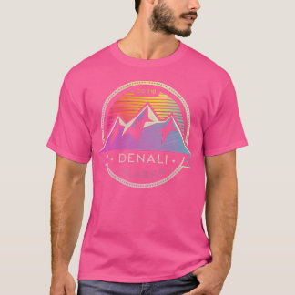 Mount Denali Alaska Bergbeklimmer Nationaal T-shirt