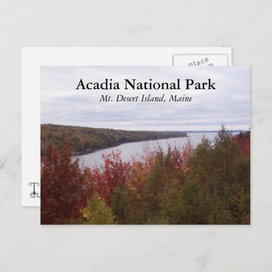 Mount Desert Briefkaart (Voorkant / Achterkant)