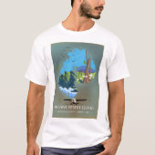 Mount Desert Island, Hancock County, Maine, Vereni T-shirt (Voorkant)