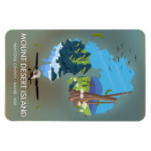 Mount Desert Island, Hancock County, Maine, VS Magneet (Horizontaal)