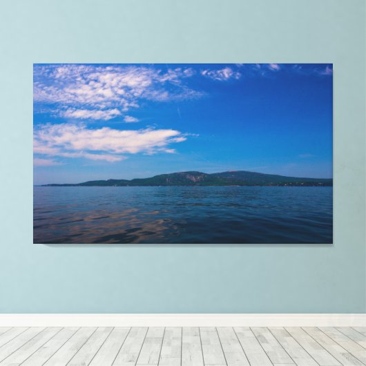 Mount Desert Island, Maine Canvas Afdruk (Insitu (Houten vloer))