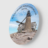Mount Desert Rock Lighthouse, Maine  Grote Klok (Hoek)