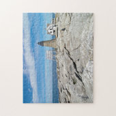 Mount Desert Rock Lighthouse, Maine Legpuzzel (Verticaal)