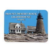 Mount Desert Rock Lighthouse, Maine Magneet (Horizontaal)