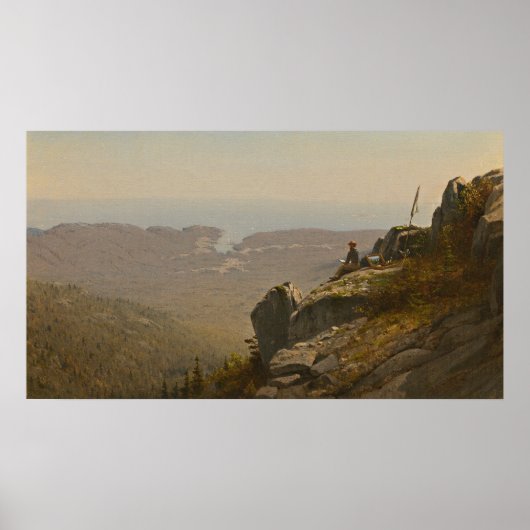 Mount Desert - Sanford Gifford Fine Art Poster (Voorkant)