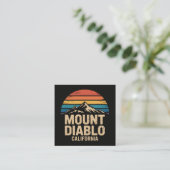 Mount Diablo Californië Informatiekaartje (Staand voorkant)