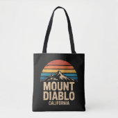 Mount Diablo Californië Tote Bag (Voorkant)