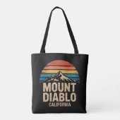 Mount Diablo Californië Tote Bag (Achterkant)