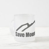 Mount Diablo Drinkware opslaan Matglas Koffiemok (Voorkant links)