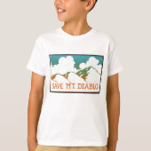 Mount Diablo Kinder T-shirt opslaan (Voorkant)