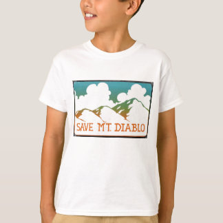Mount Diablo Kinder T-shirt opslaan
