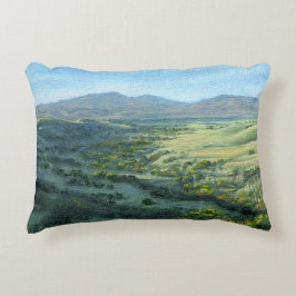 "Mount Diablo Southern Uitzicht" Pillow Decoratief Kussen