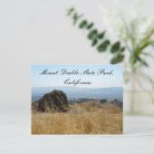 Mount Diablo State Park... Briefkaart (Staand voorkant)
