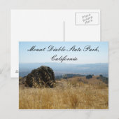 Mount Diablo State Park... Briefkaart (Voorkant / Achterkant)