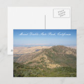 Mount Diablo State Park... Briefkaart (Voorkant / Achterkant)