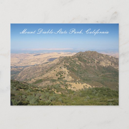 Mount Diablo State Park... Briefkaart (Voorkant)