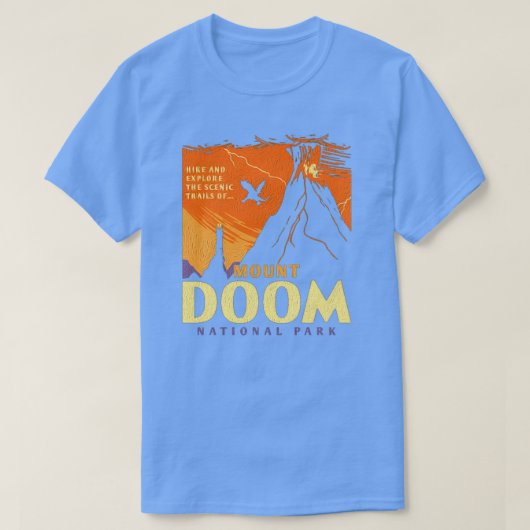 MOUNT DOOM NATIONAAL DEEL 2 T-SHIRT (Design voorkant)