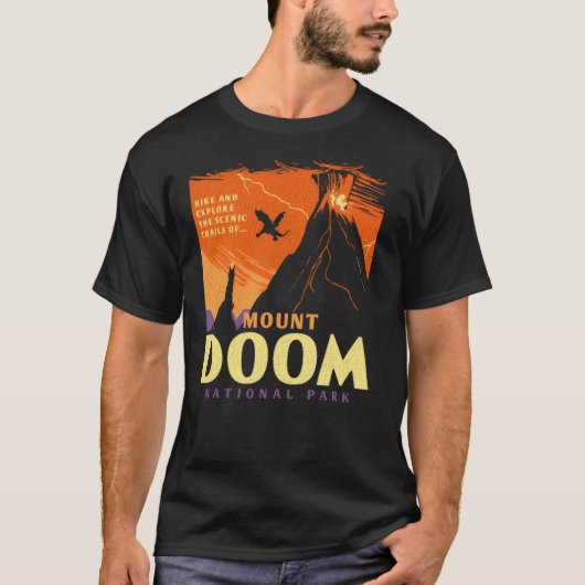 MOUNT DOOM NATIONAL PARK  Classic T-Shirt (Voorkant)