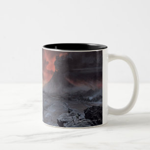 Mount Doom Tweekleurige Koffiemok