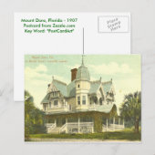 MOUNT DORA, FL - 1907 BRIEFKAART (Voorkant / Achterkant)