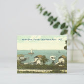Mount Dora, Fl - Boat House Row - 1907 Briefkaart (Staand voorkant)