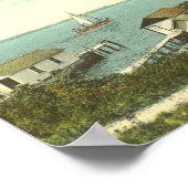 MOUNT DORA, FL -Boat House Row, 1907 Poster (Hoek)