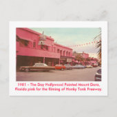 Mount Dora, Fl - Painted Pink Briefkaart (Voorkant)
