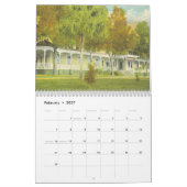 Mount Dora, Florida  Briefkaart Calender voor Kalender (Feb 2027)