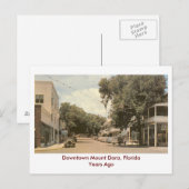 Mount Dora, Florida- Jaren Ago Briefkaart (Voorkant / Achterkant)