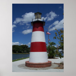 Mount Dora Florida Lighthouse Lake Marker Poster