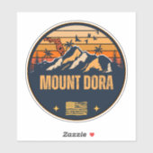 Mount Dora, Florida Sticker (Vel)