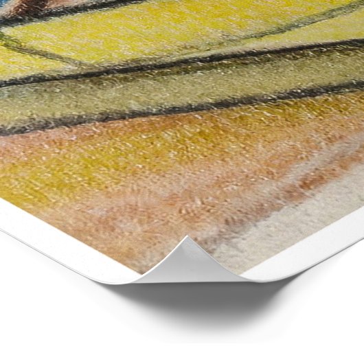 Mount Egmont - Archief Art Print (Hoek)