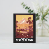  Mount Egmont New Zealand Travel Briefkaart (Staand voorkant)