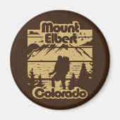 Mount Elbert Colorado Magneet (Voorkant)