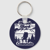Mount Elbert Colorado Sleutelhanger (Achterkant)