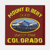 Mount Elbert Magneet (Voorkant)