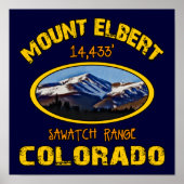 Mount Elbert Poster (Voorkant)