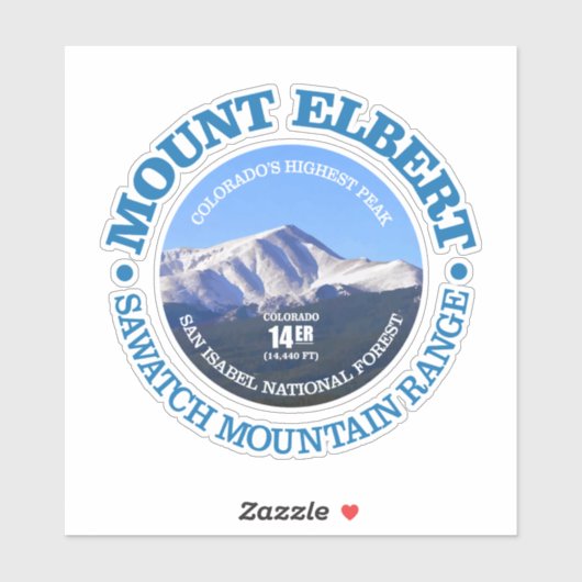 Mount Elbert Sticker (Vel)