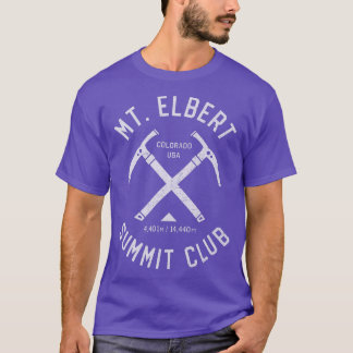 Mount Elbert Summit Club Ik klom op Mt Elbert T-shirt