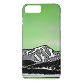 Mount Elbret Green Mountain Landscape Case-Mate iPhone Case (Achterkant)