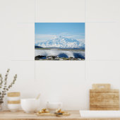 Mount Elbrus (De hoogste berg van Europa) Poster (Keuken)